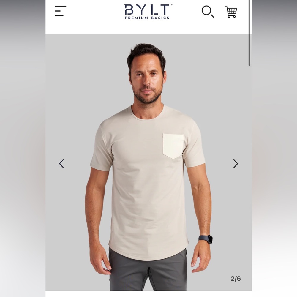 Bylt Men’s pocket tee